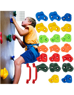 Klättring rymmer 22 bitar Kruzzel