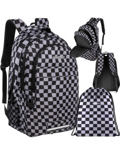 Ryggsäck 30L - schackbräde Kruzzel